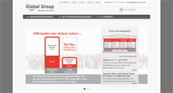 Desktop Screenshot of global-group.de